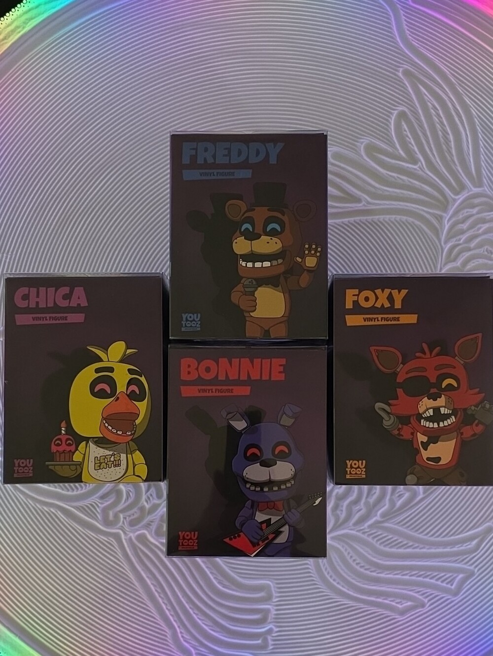 FNAF Youtooz Vinyl Figures Full Set (NEW SEALED)